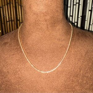 6ct Moissanite Tennis Necklace - 2mm D Color VVS1 - 925 Sterling Silver